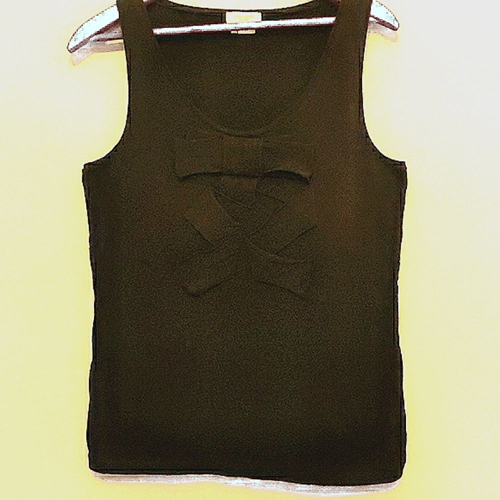 Kate Spade sleeveless tank in black